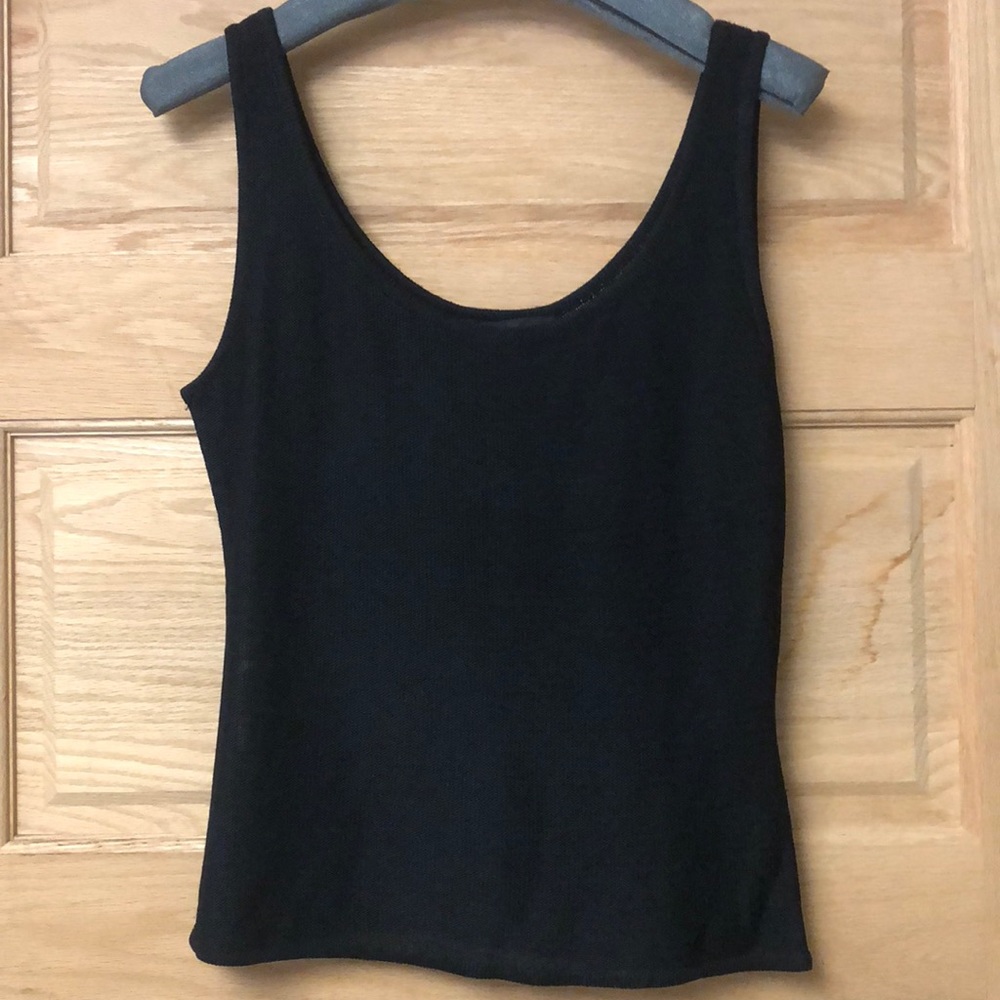 Donna Karan Black Tank Top